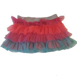 Girls 4-5 Rainbow Layered Tutu Skirt Danskin Ballet